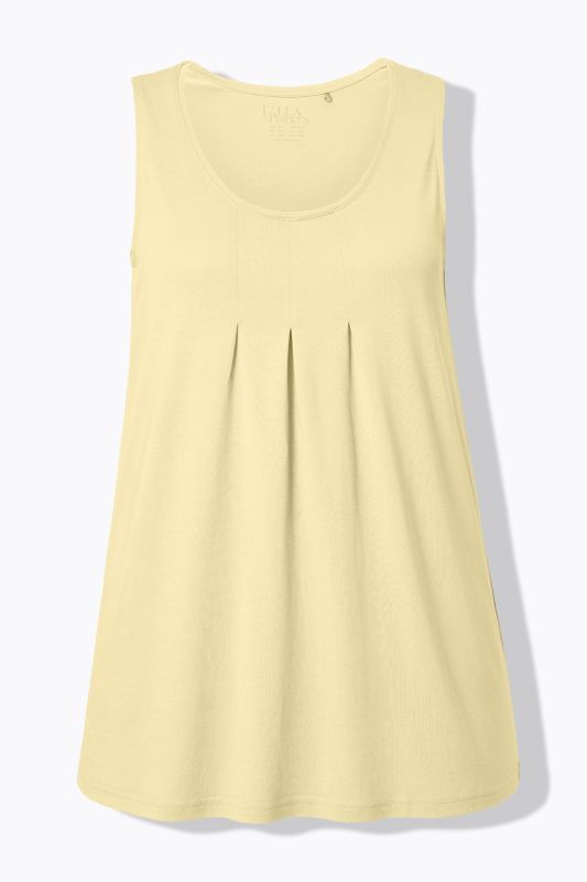 Essential Pleat Front Knit Tank