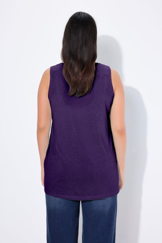 Essential Pleat Front Knit Tank