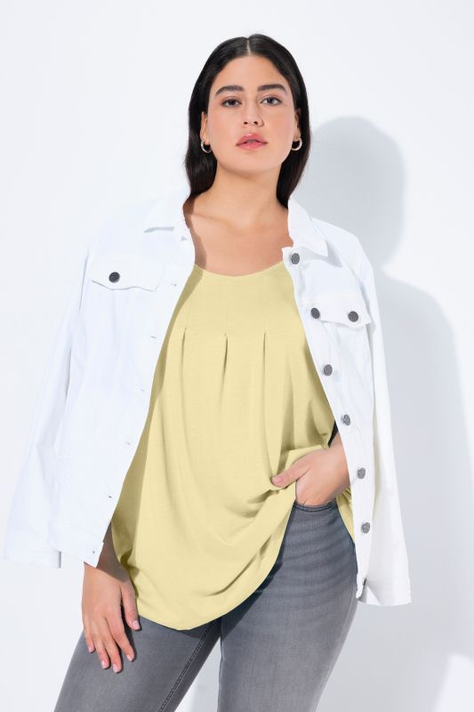 Essential Front Pleat Tee