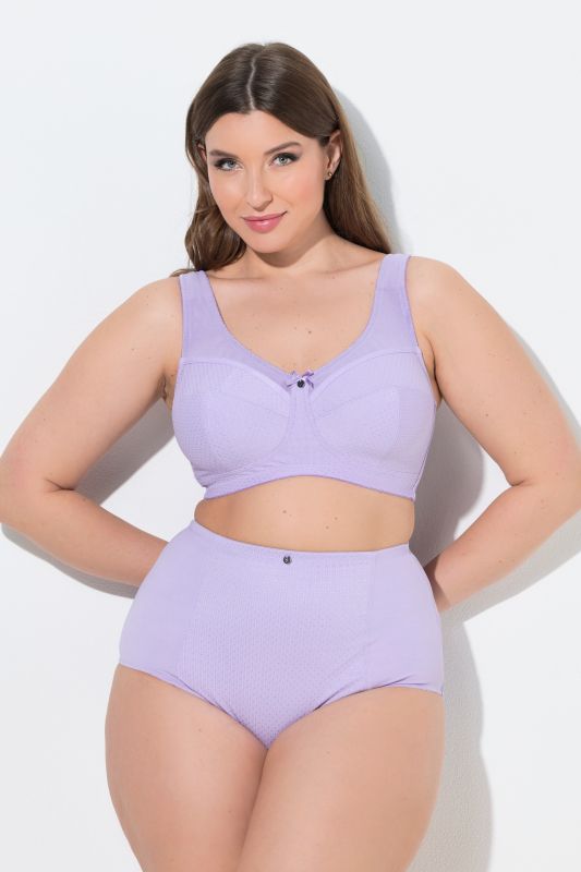 Jacquard Dot Wirefree Kelly Fit Support Bra