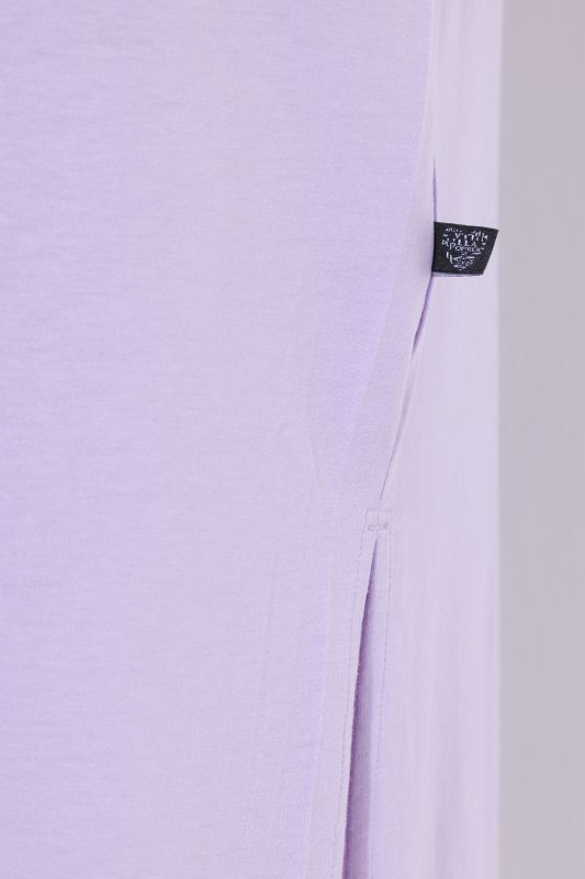 Eyelet Trim V-Neck Super Soft Cotton Blend Nightgown