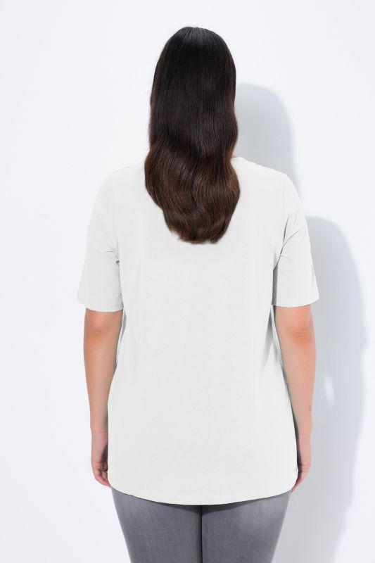 Essential Square Neck Stretch Tee