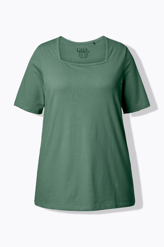 Essential Square Neck Stretch Tee