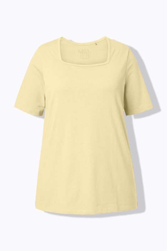 Essential Square Neck Stretch Tee