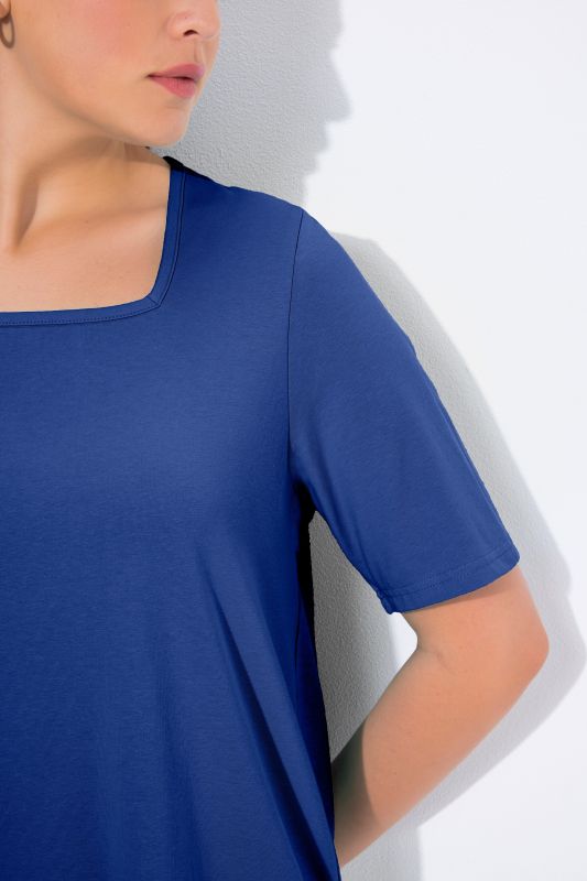 Essential Square Neck Stretch Tee