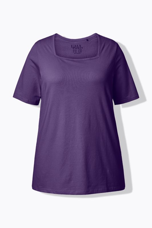 Essential Square Neck Stretch Tee