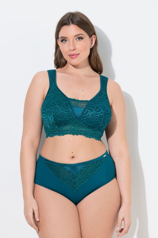 Lace Detail Wirefree Bralette