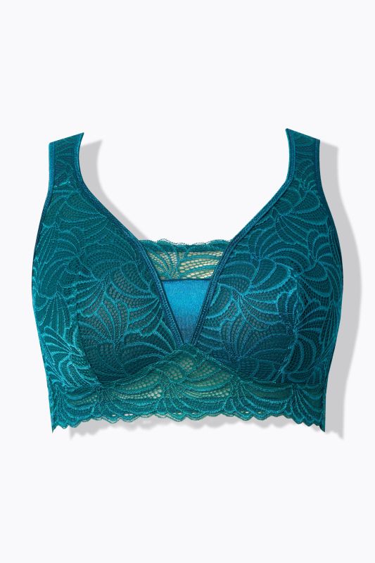 Lace Detail Wirefree Bralette