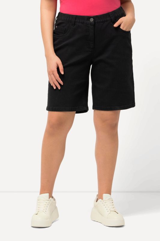Basic Denim Mandy Bermuda Shorts