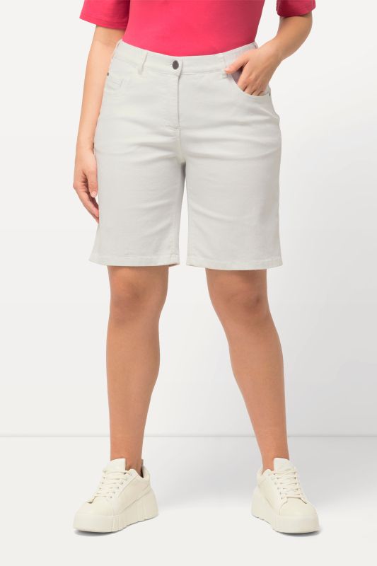 Basic Denim Mandy Bermuda Shorts