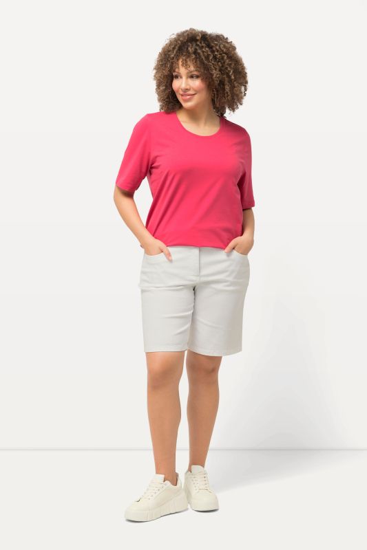 Basic Denim Mandy Bermuda Shorts