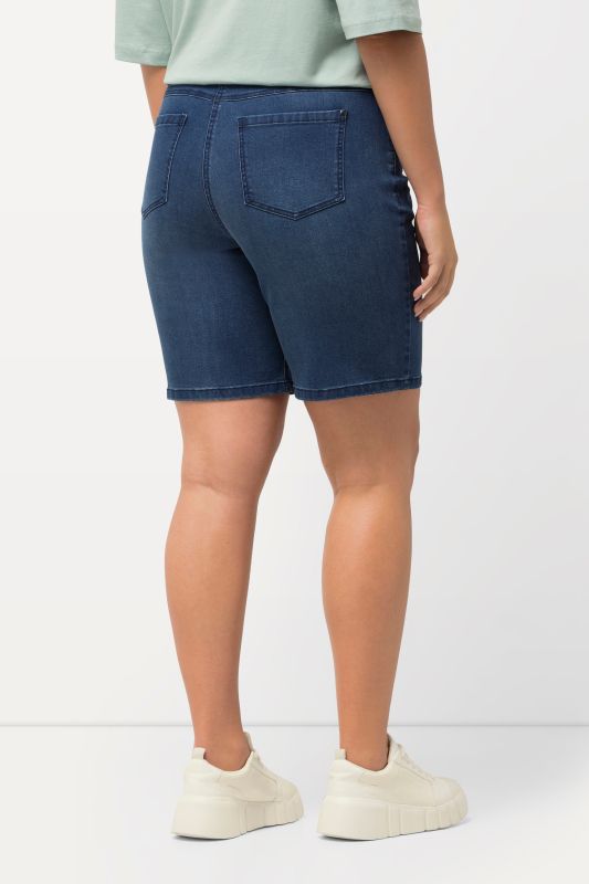 Basic Denim Mandy Bermuda Shorts