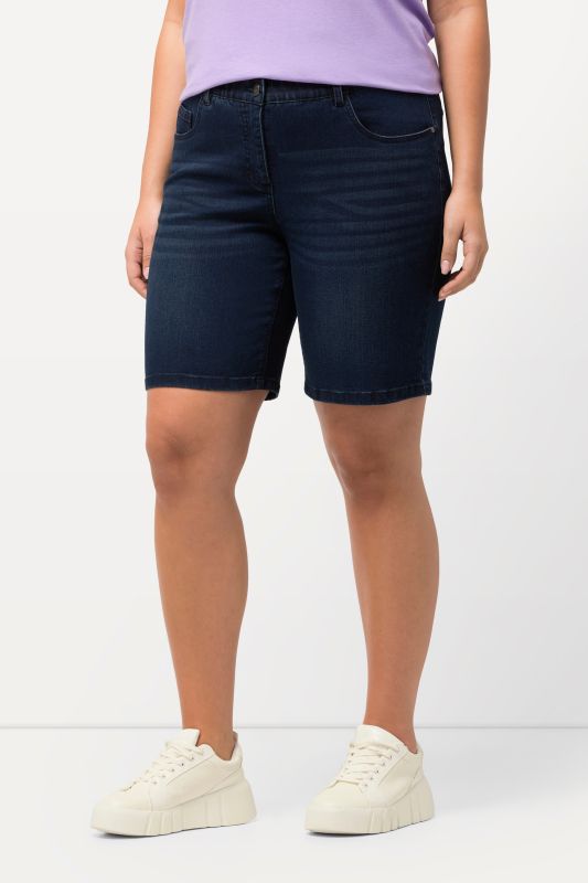 Basic Denim Mandy Bermuda Shorts