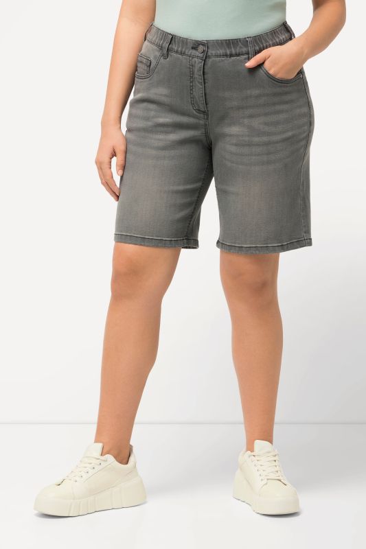 Basic Denim Mandy Bermuda Shorts