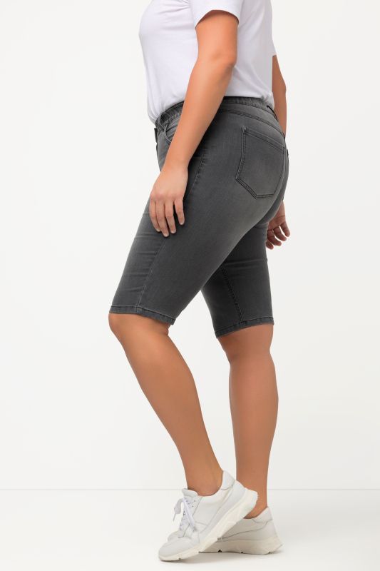 Basic Denim Mandy Bermuda Shorts