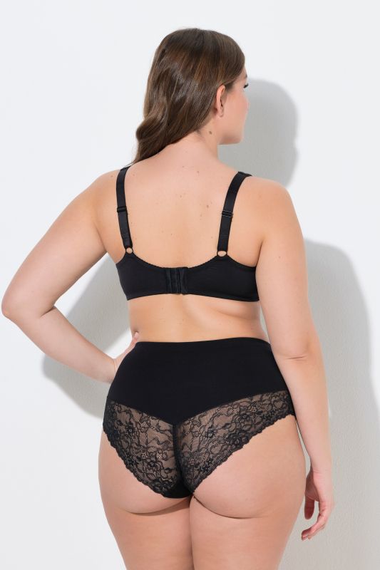 Lace Trim Underwire Bra