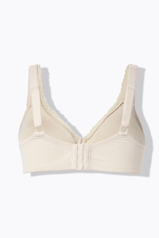 Lace Trim Underwire Bra