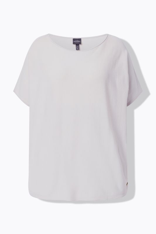 Пуловер с деколте тип лодка