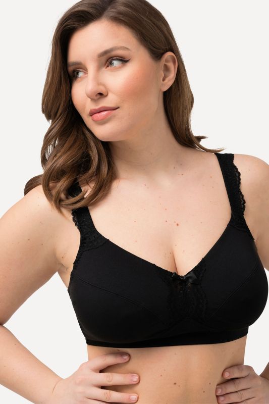 Lace Detail Underwire-Free Bralette