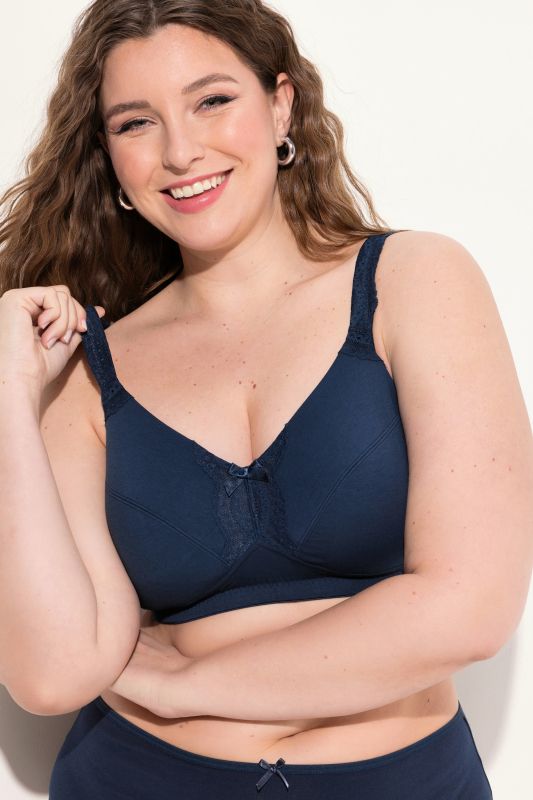 Lace Detail Underwire-Free Bralette