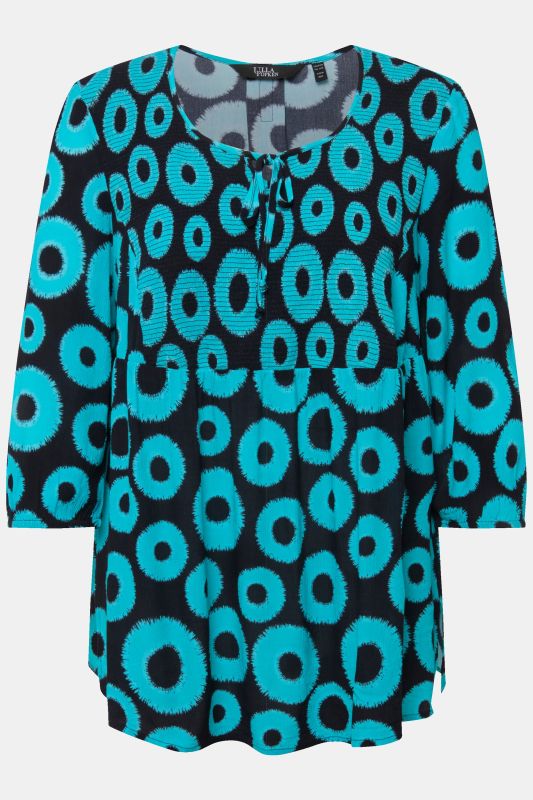 Блуза с набор и кръгове