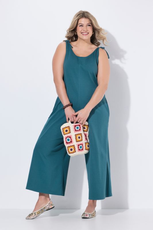 Eco Cotton Sleeveless Jumpsuit