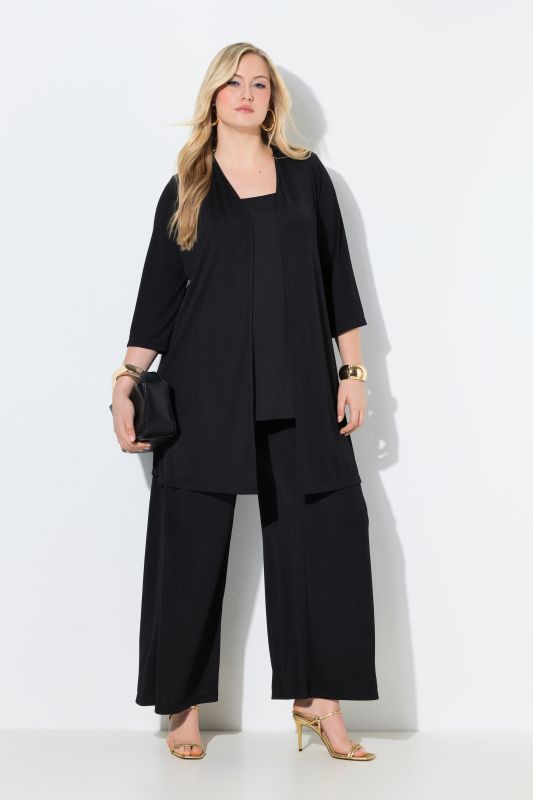 Жилетка трикотажна и дълга