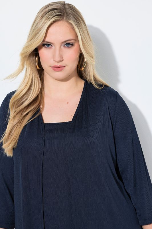 Жилетка трикотажна и дълга