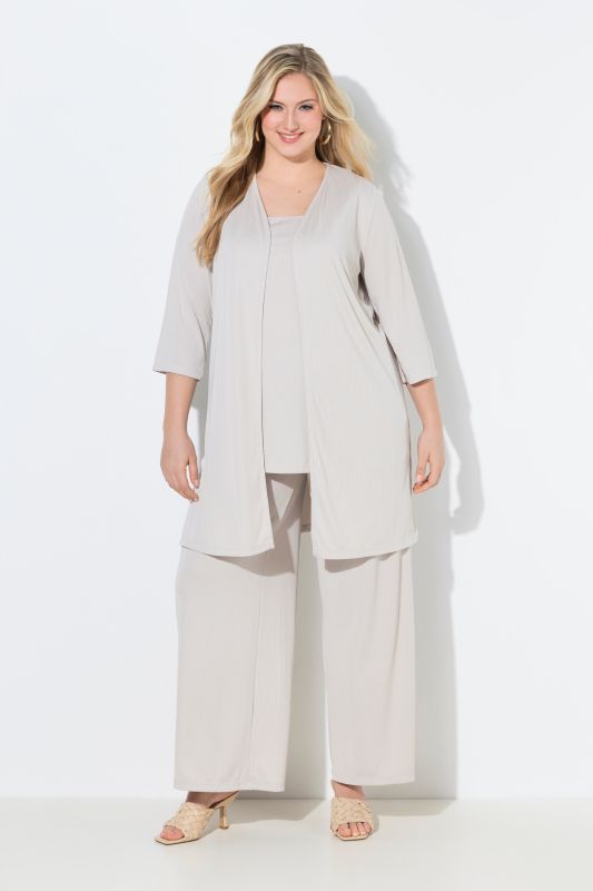 Жилетка трикотажна и дълга