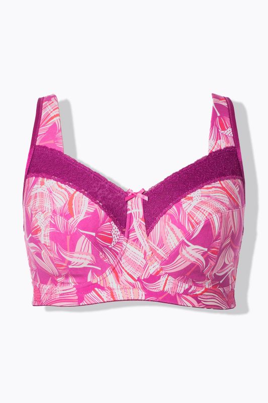 Floral Relief Bra