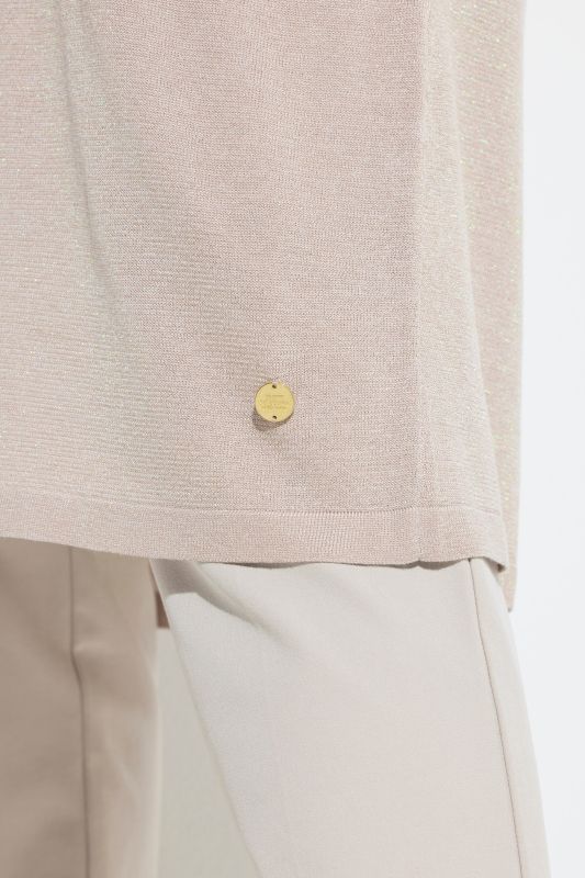 Жилетка с бляскав акцент