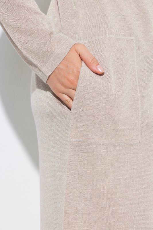 Жилетка с бляскав акцент