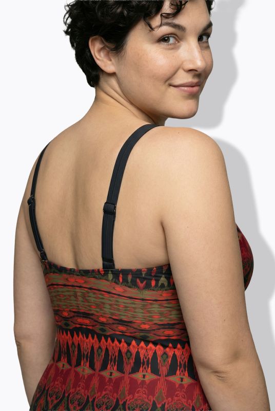 Бански с алпийски принт