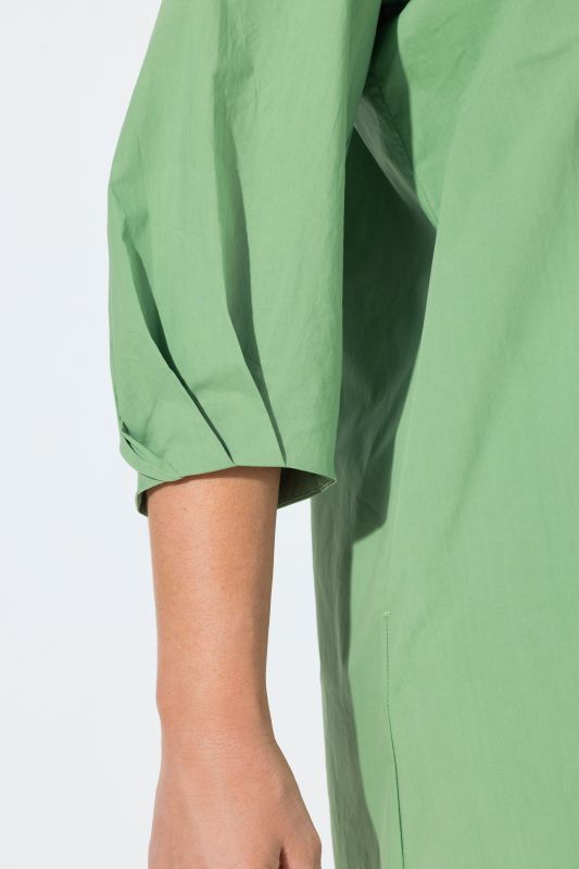 Paper Touch 3/4 Sleeve Collared Dress