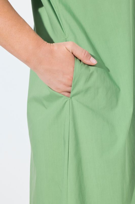 Paper Touch 3/4 Sleeve Collared Dress