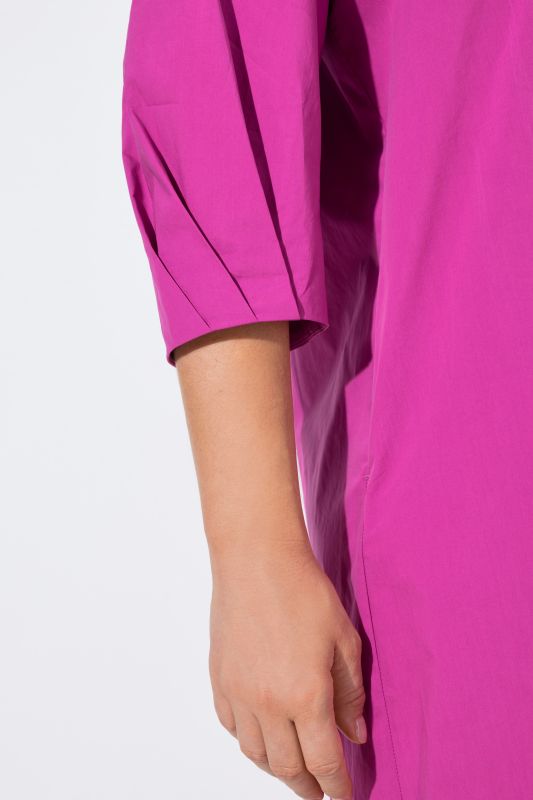 Paper Touch 3/4 Sleeve Collared Dress
