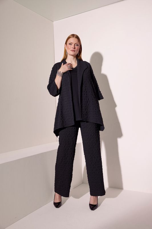 Wool Blend Spade Collar Jacket