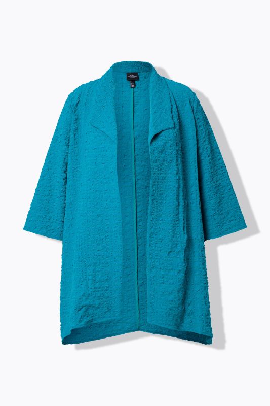 Wool Blend Spade Collar Jacket