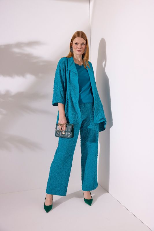 Wool Blend Spade Collar Jacket