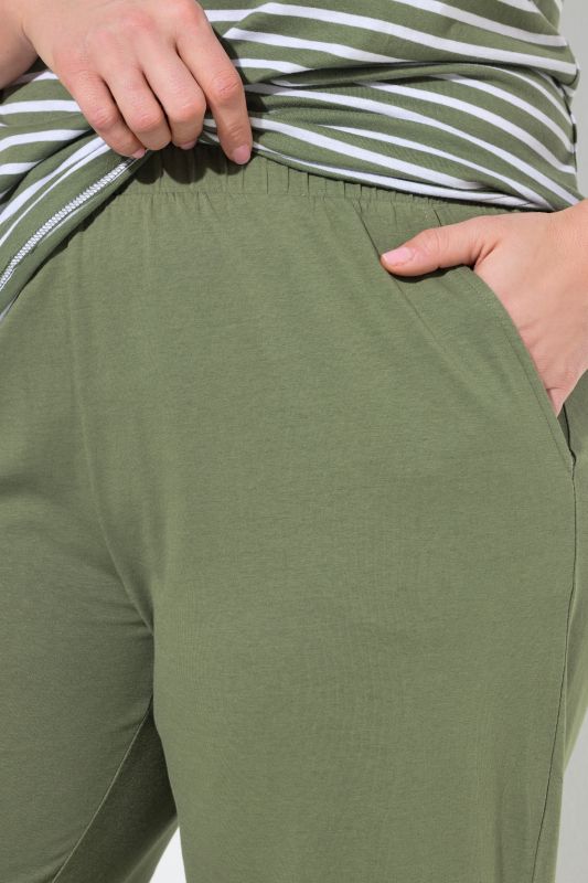 Eco Cotton Striped Pajama Set