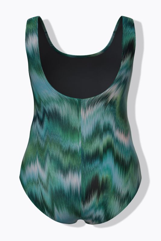 Бански с размазани райета