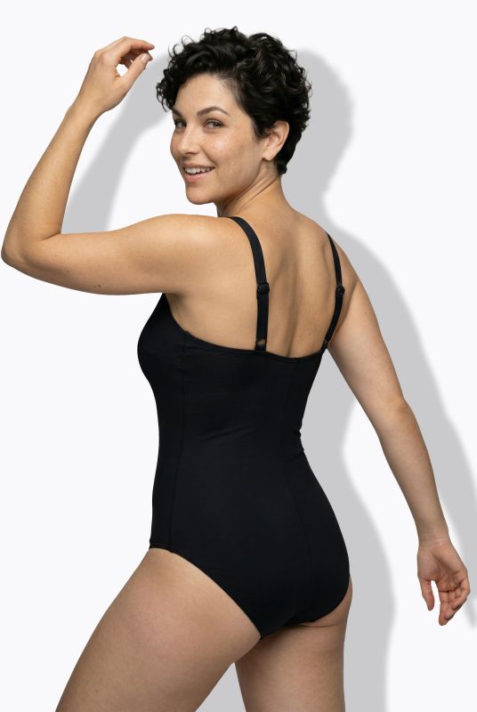 Sunburst Motif Swimsuit