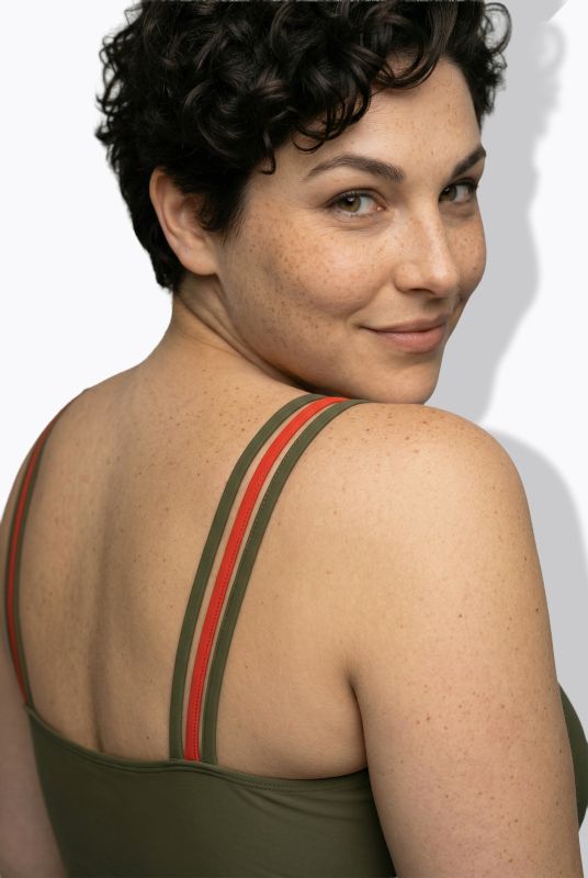 Mixed Boho Striped Swimsuit