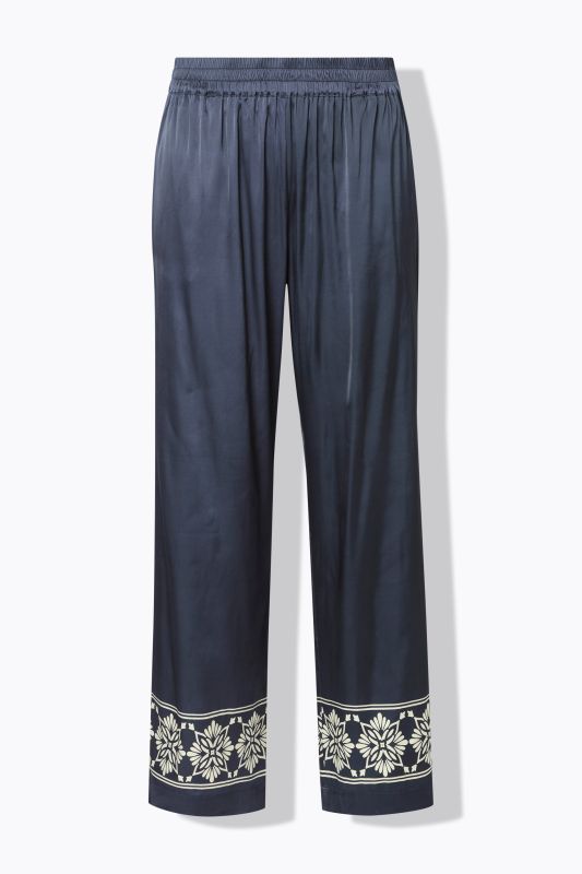 Панталон сатениран с принт