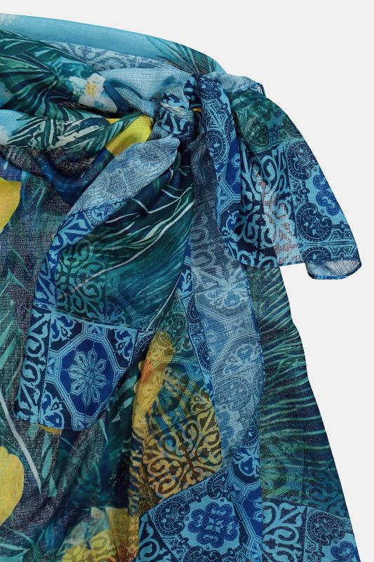 Парео с принт на цветя