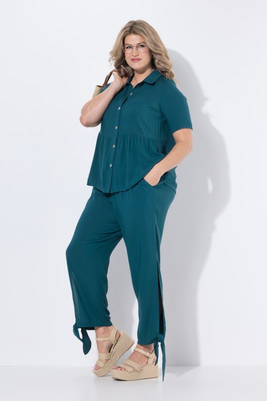 Панталон с връзки на крачолите