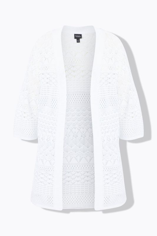 Жилетка отворена и дълга