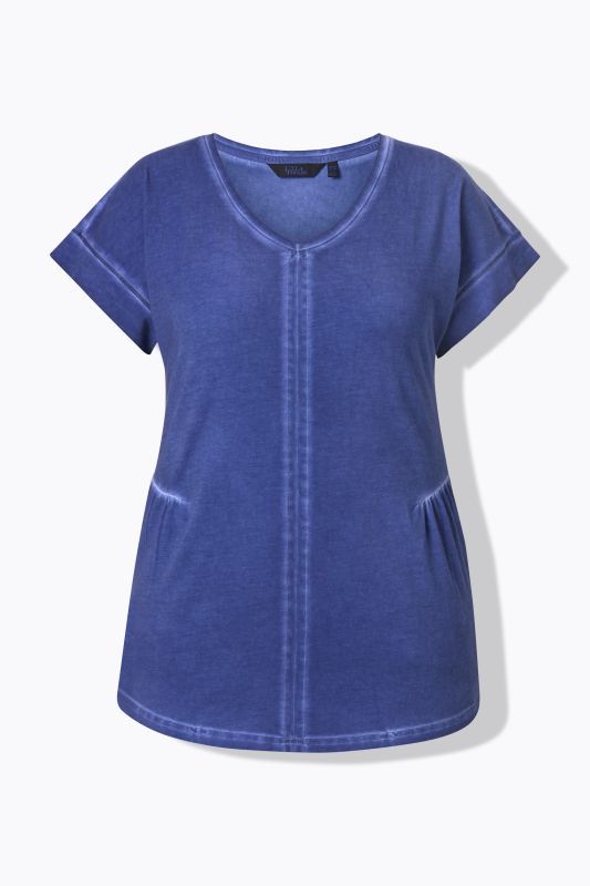 Тениска с неравномерни цветове