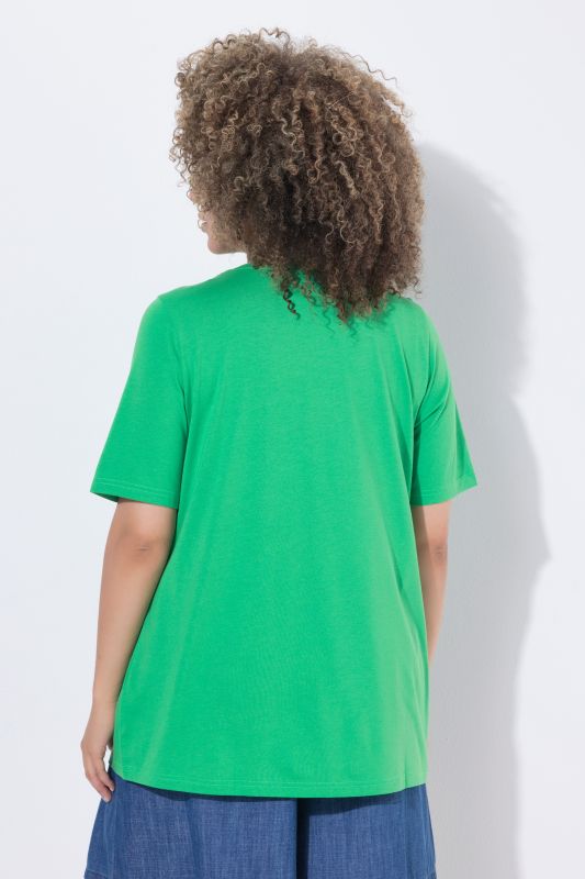 Тениска с принт на лимони