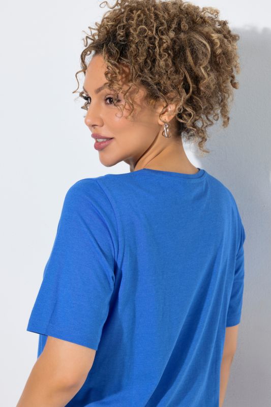 Тениска с принт на лимони